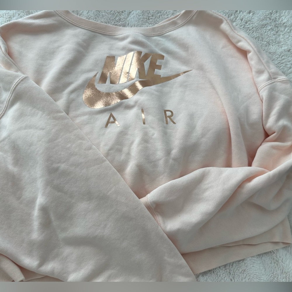 Nike Air Cropped Zip Back Sweatshirt